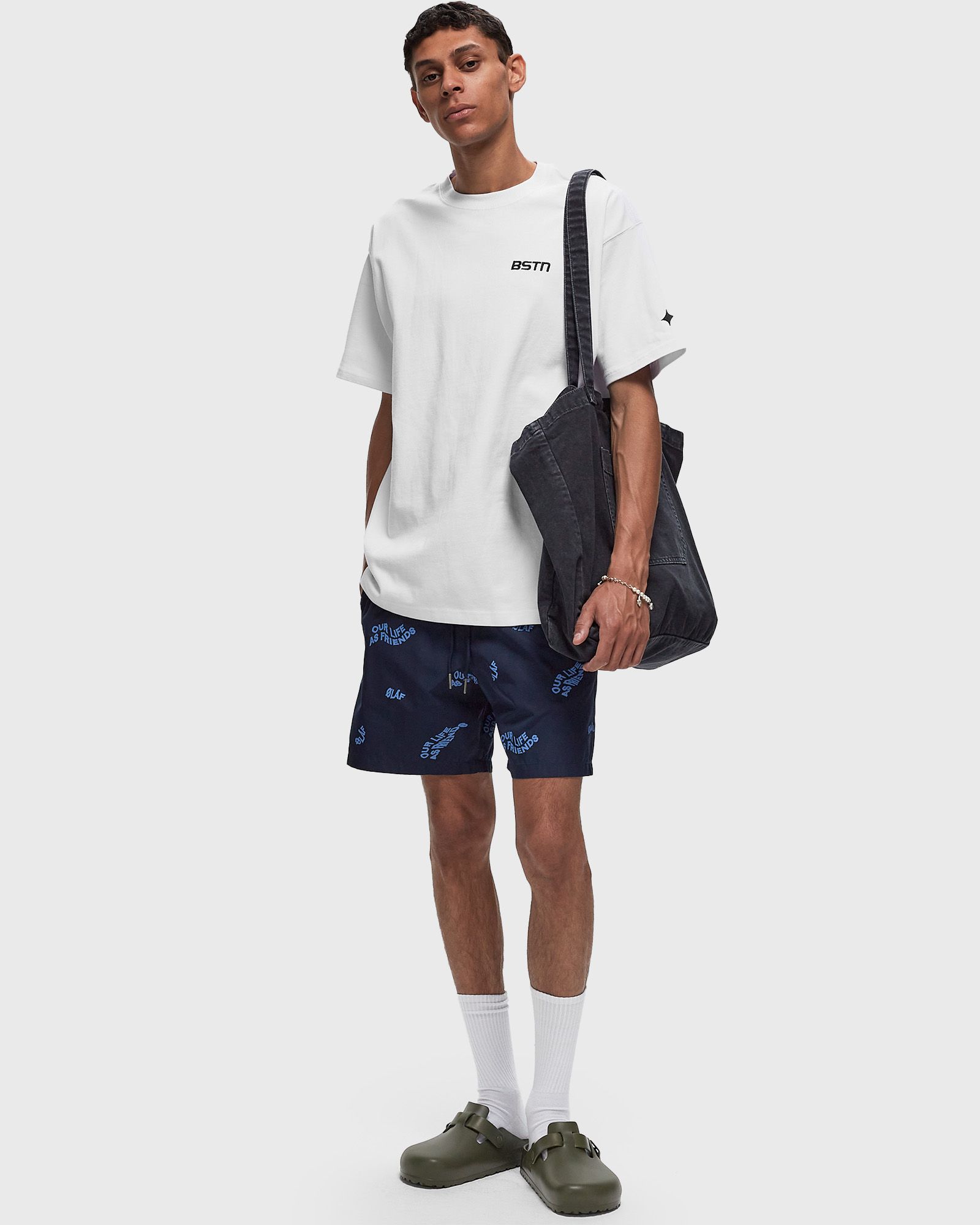 SWIM SHORTS WAVY AOP