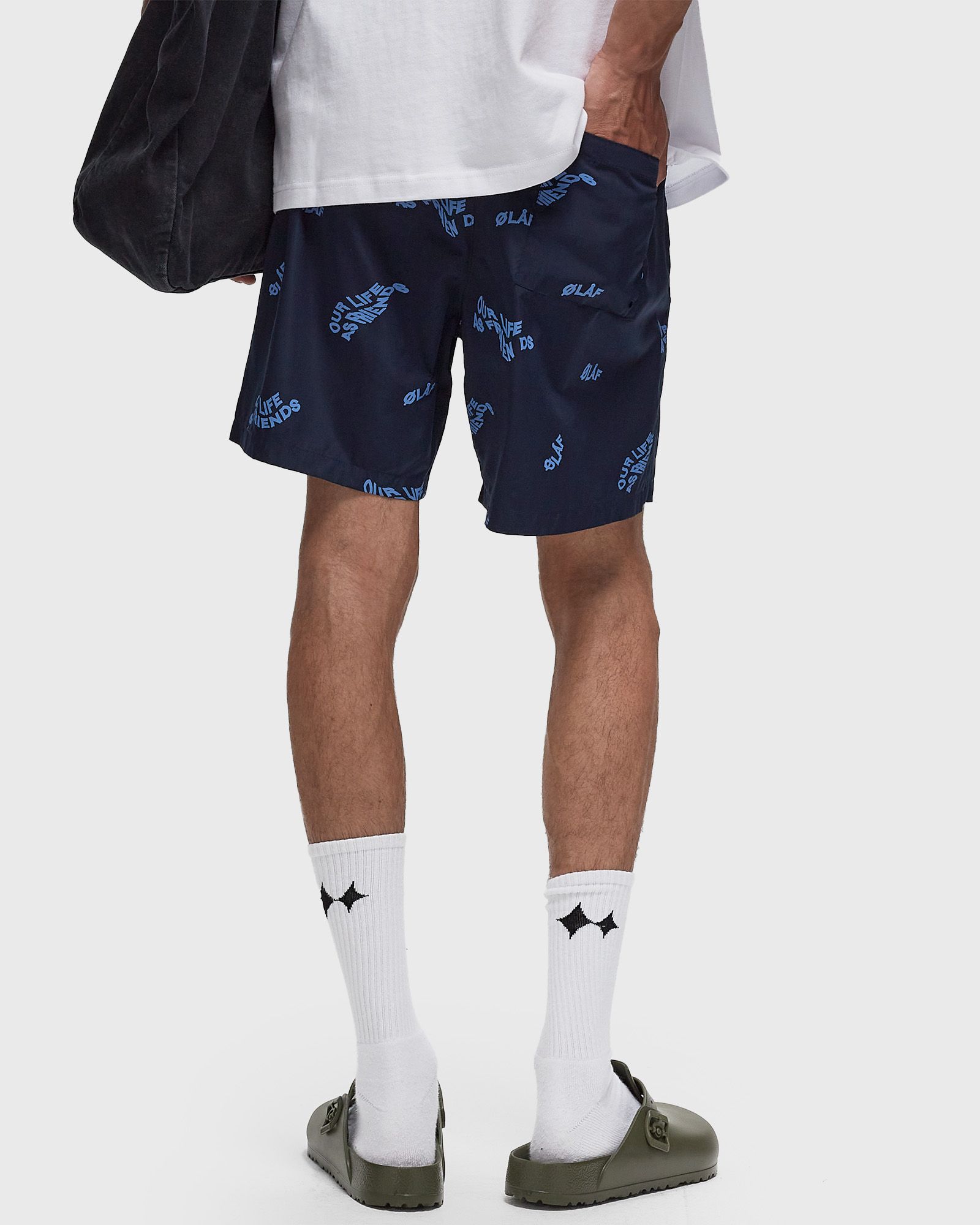 SWIM SHORTS WAVY AOP
