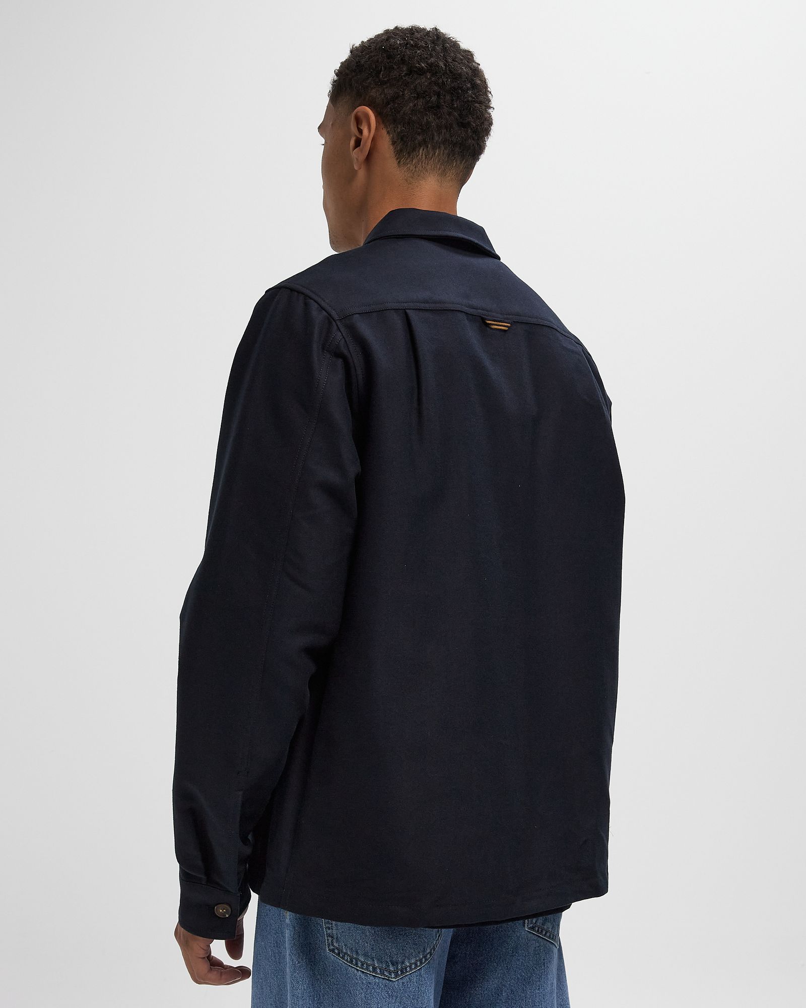 BRUSHED TWILL OVERSHIRT