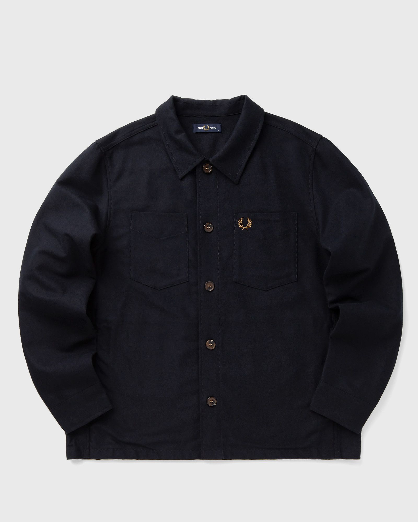 BRUSHED TWILL OVERSHIRT