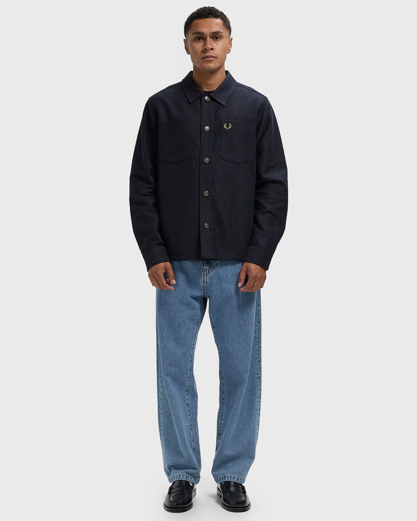 BRUSHED TWILL OVERSHIRT