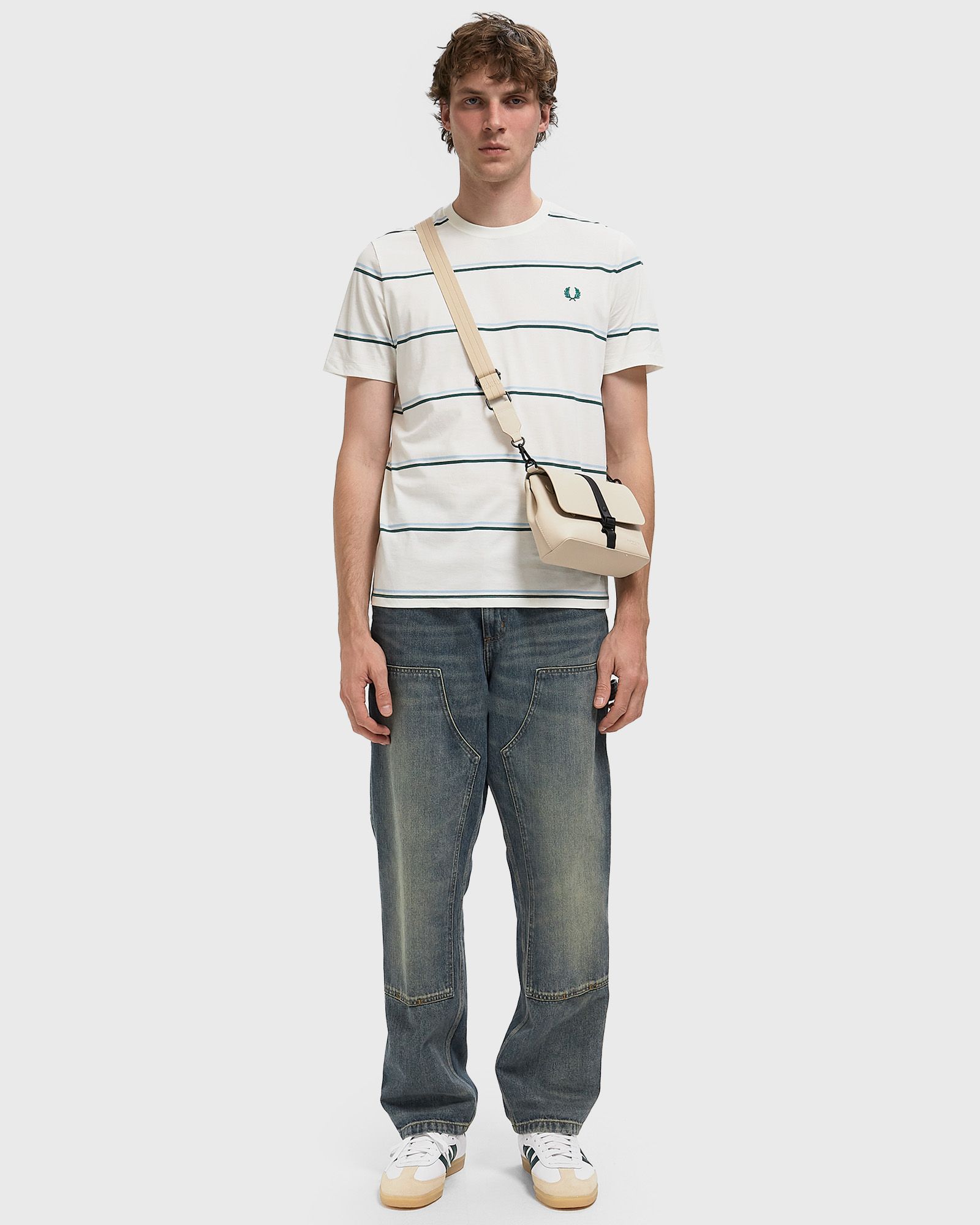 FINE STRIPE T-SHIRT
