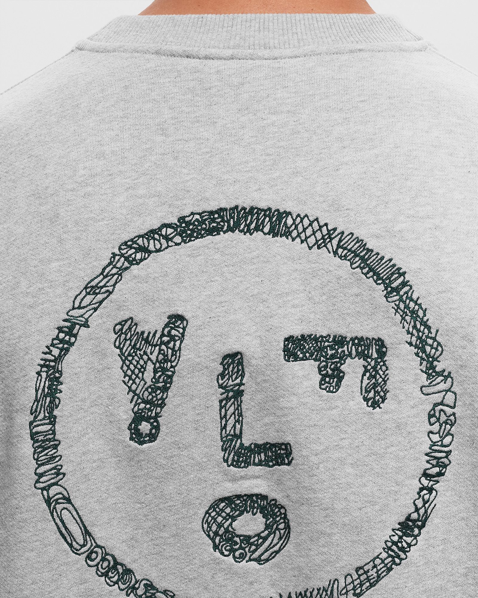 SCRIBBLE FACE CREWNECK