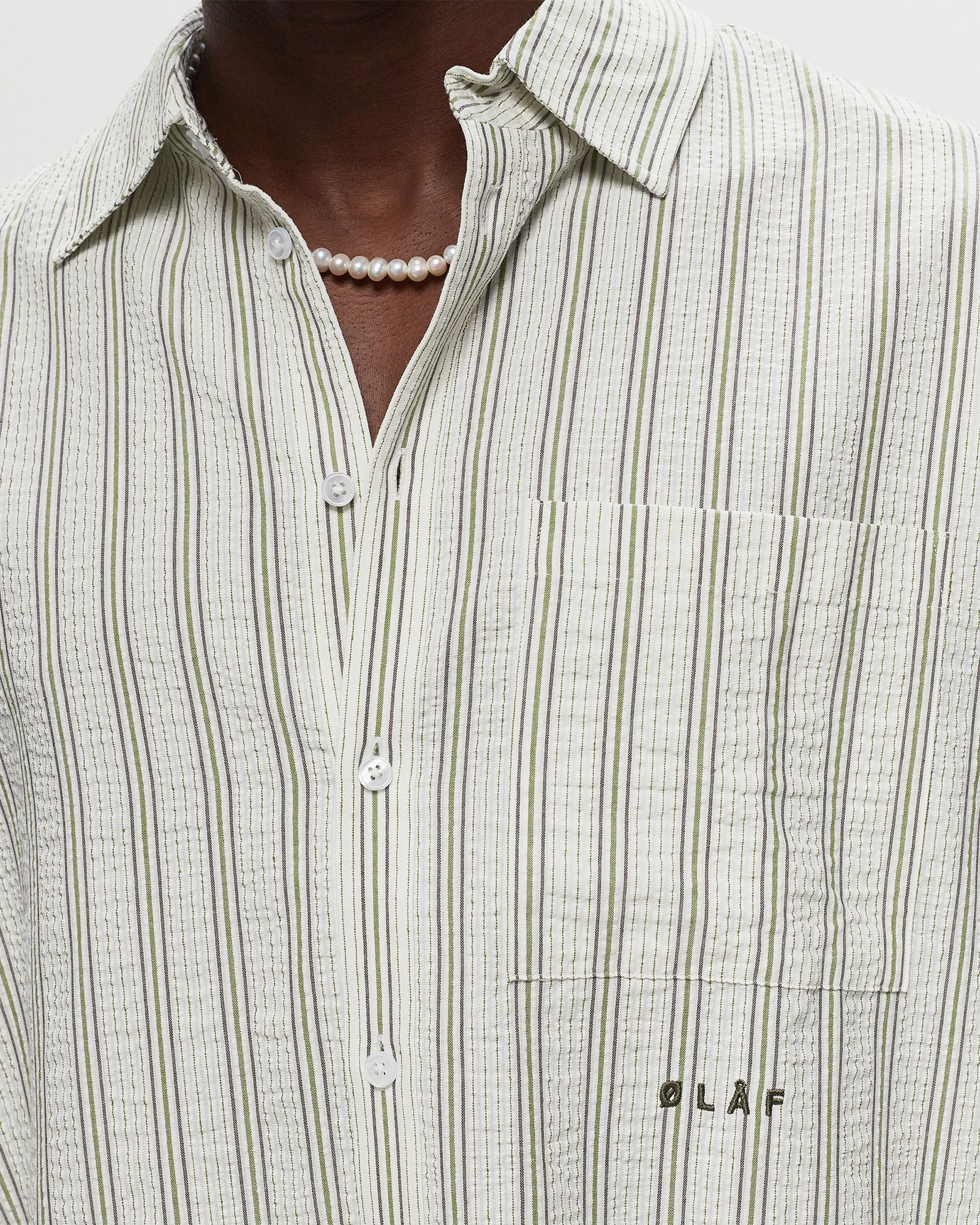 SEERSUCKER BOXY SHIRT