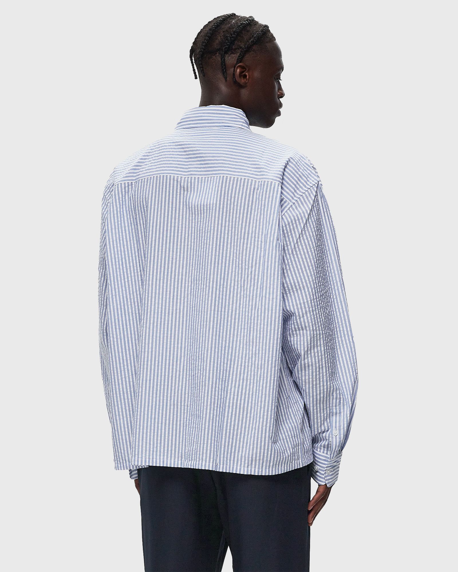 SEERSUCKER BOXY SHIRT