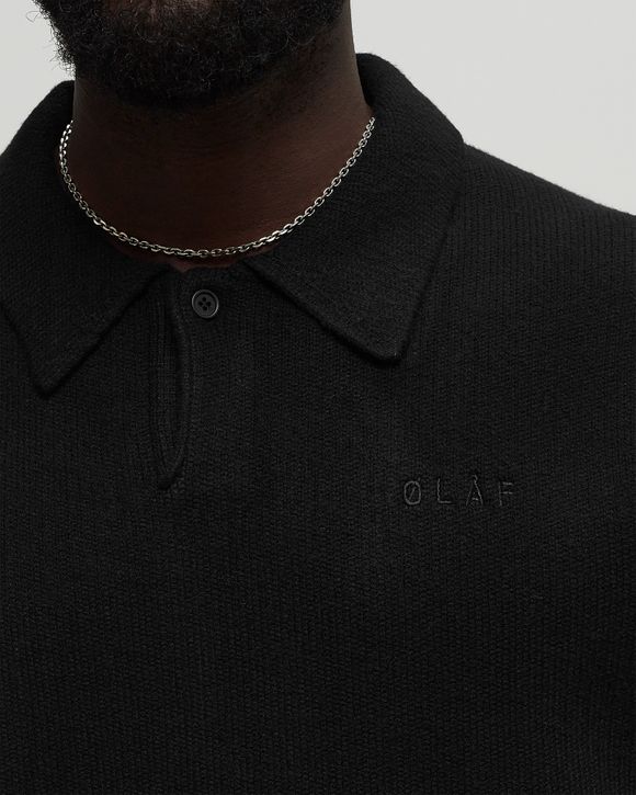 OVERSIZED KNITTED POLO