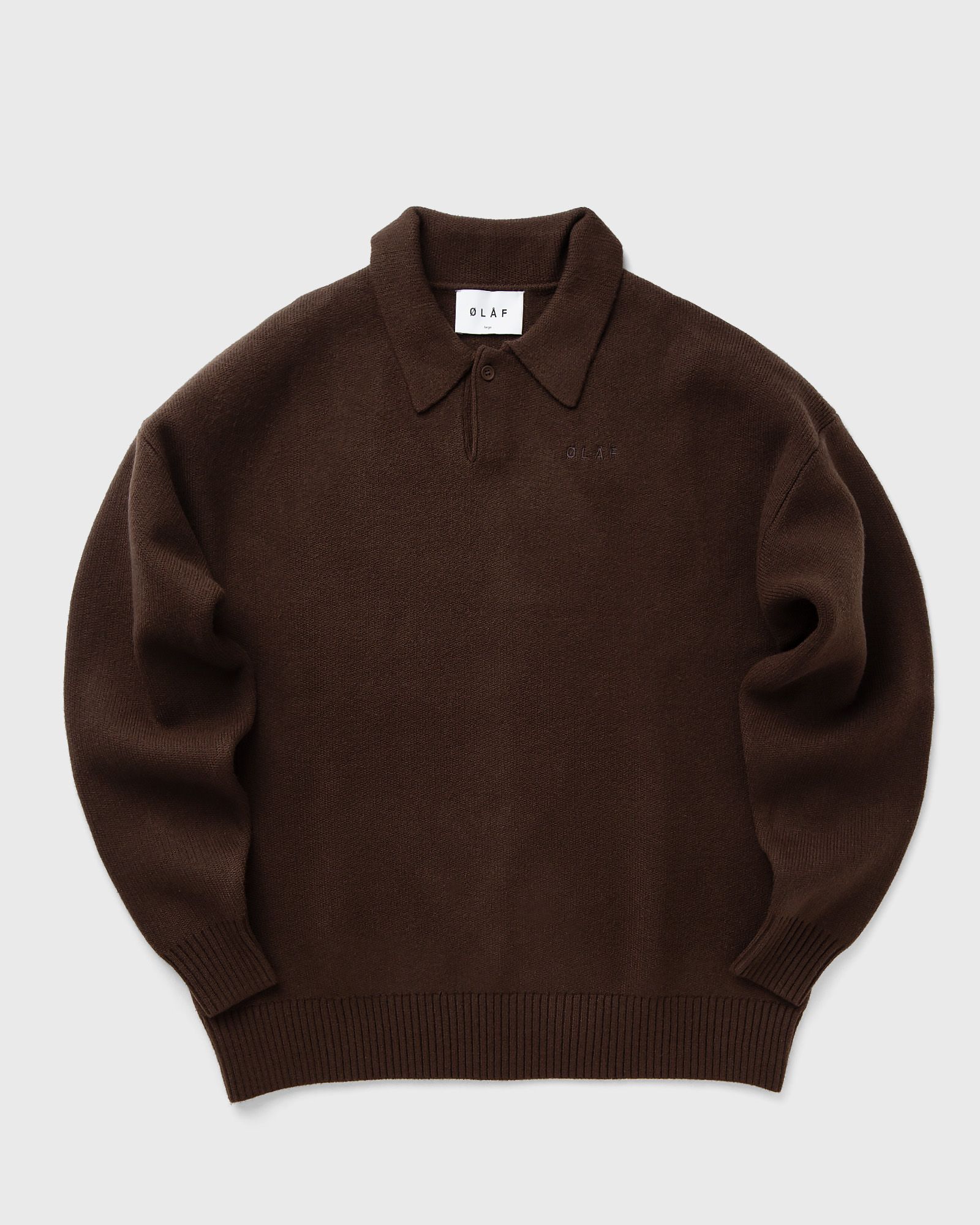 OVERSIZED KNITTED POLO