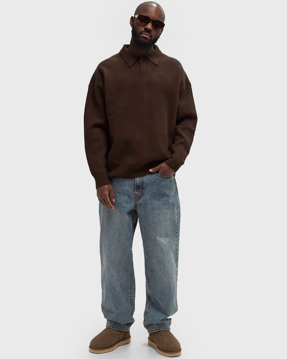 OVERSIZED KNITTED POLO