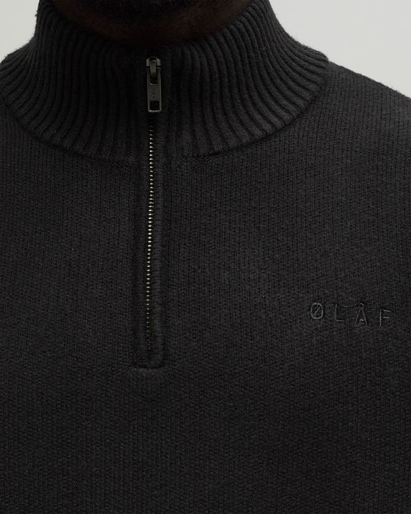 KNITTED DRIFT MOCK NECK