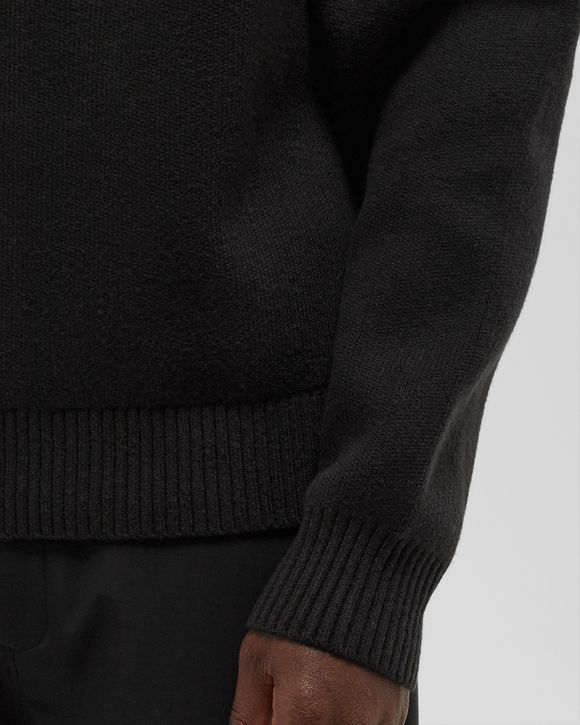 KNITTED DRIFT MOCK NECK