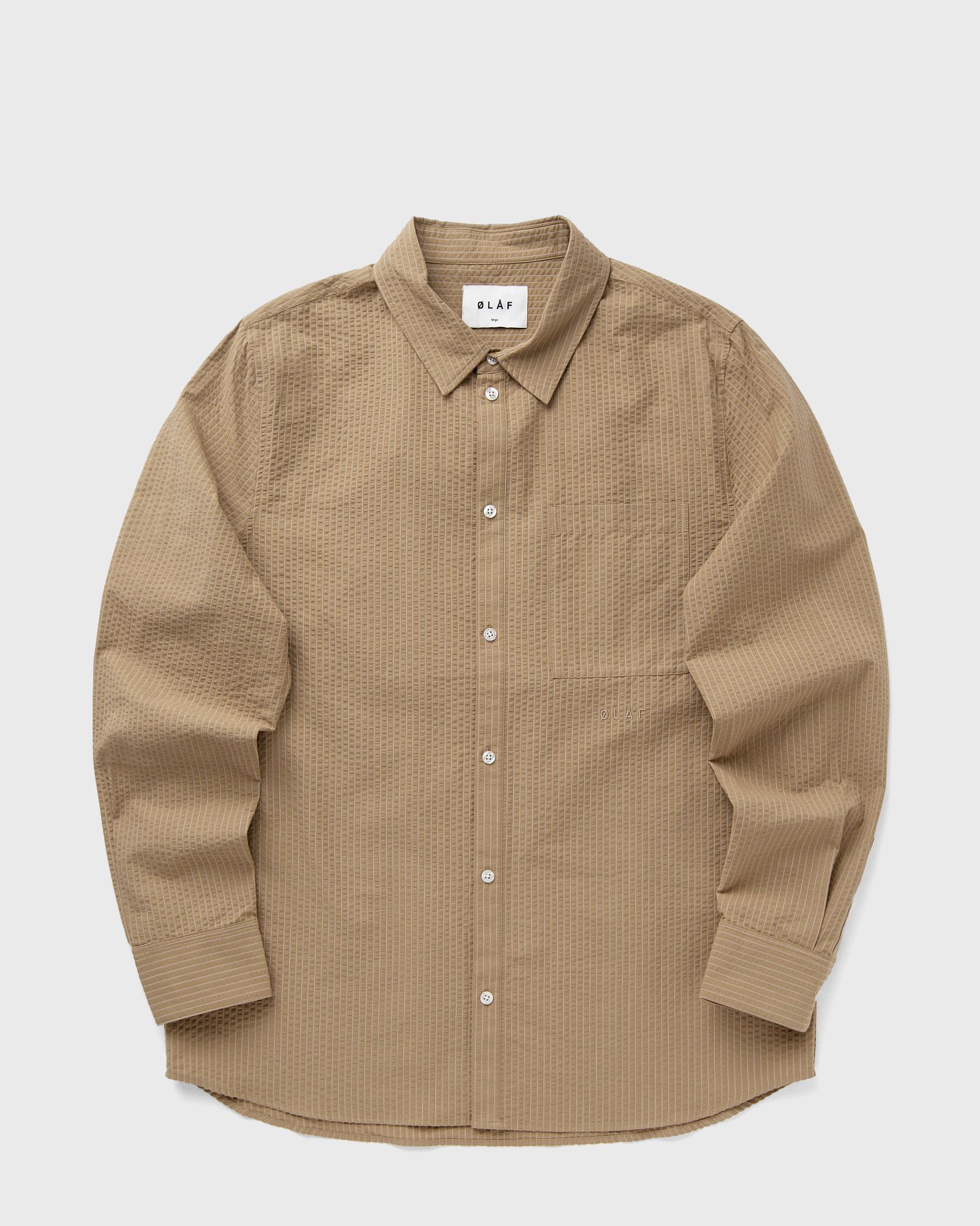 SEERSUCKER STRIPE SHIRT