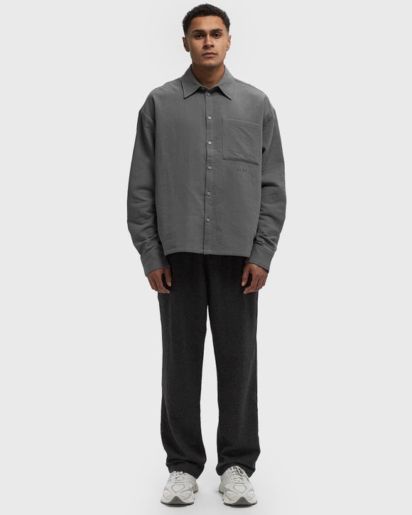 DOUBLE FACED BOXY SHIRT