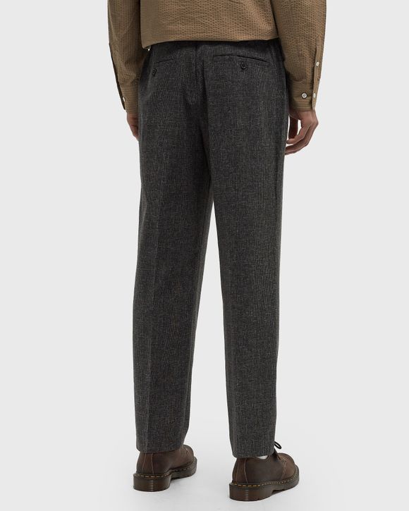 HOUNDSTOOTH PLEATED TAILORED PANT