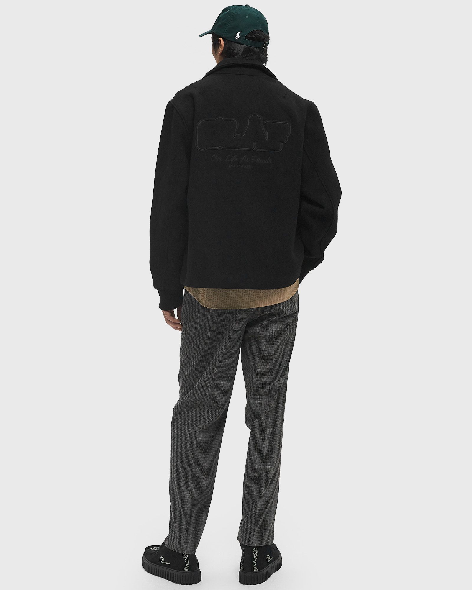 WOOL VARSITY COACH JACKET