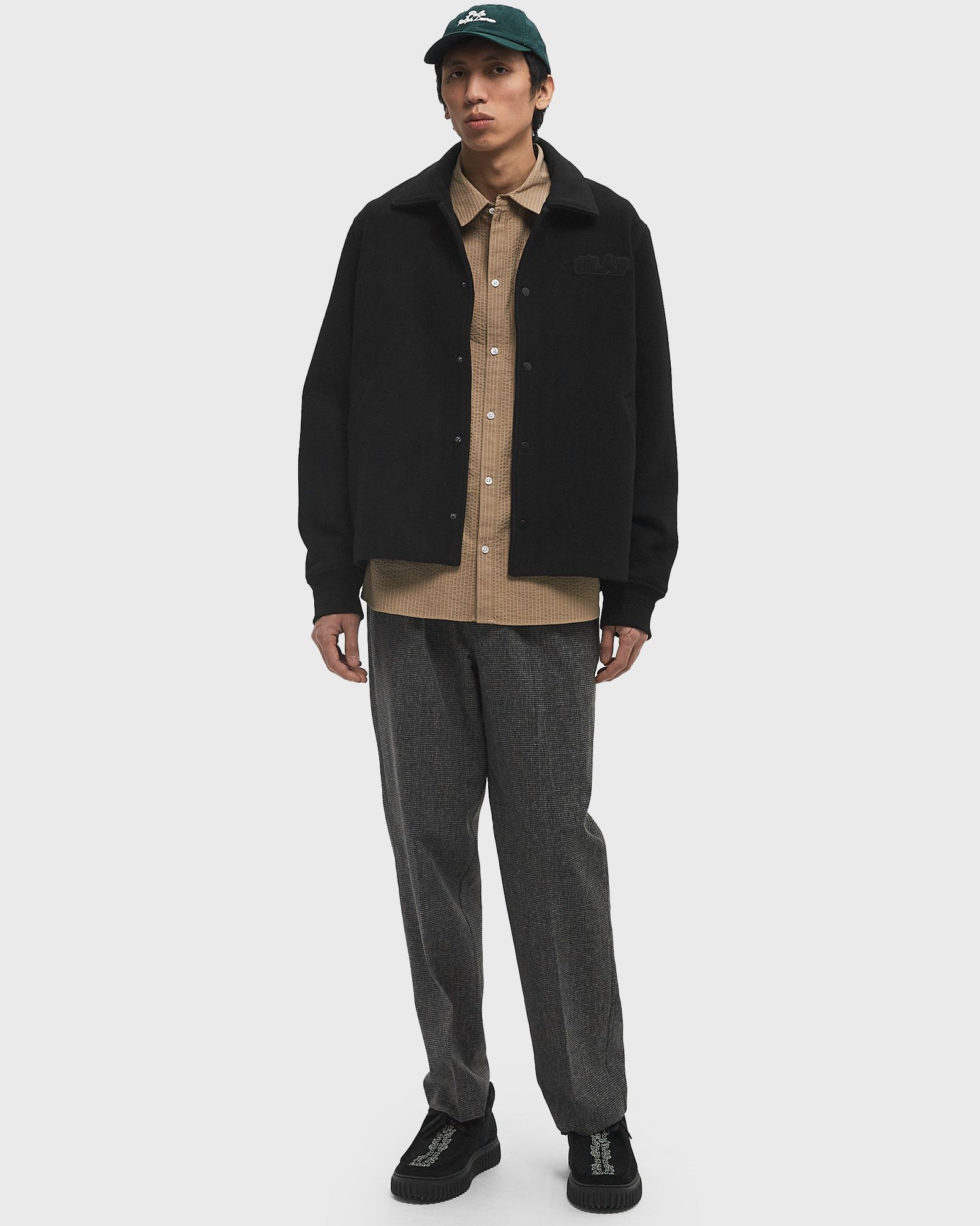 WOOL VARSITY COACH JACKET