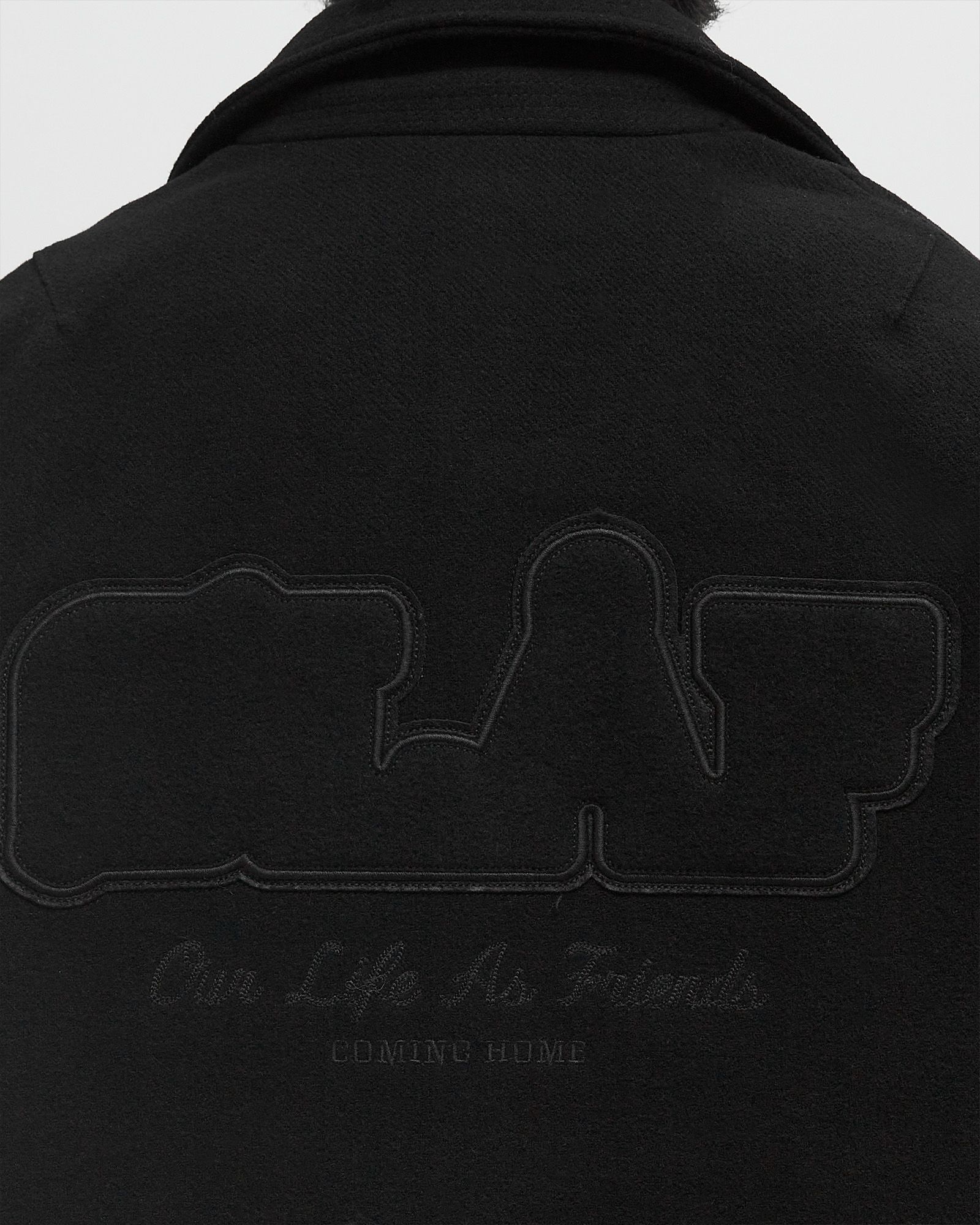 WOOL VARSITY COACH JACKET