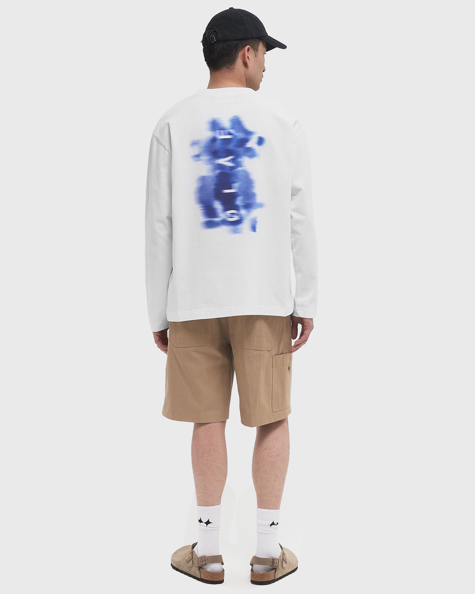 INK STAIN TEE LS