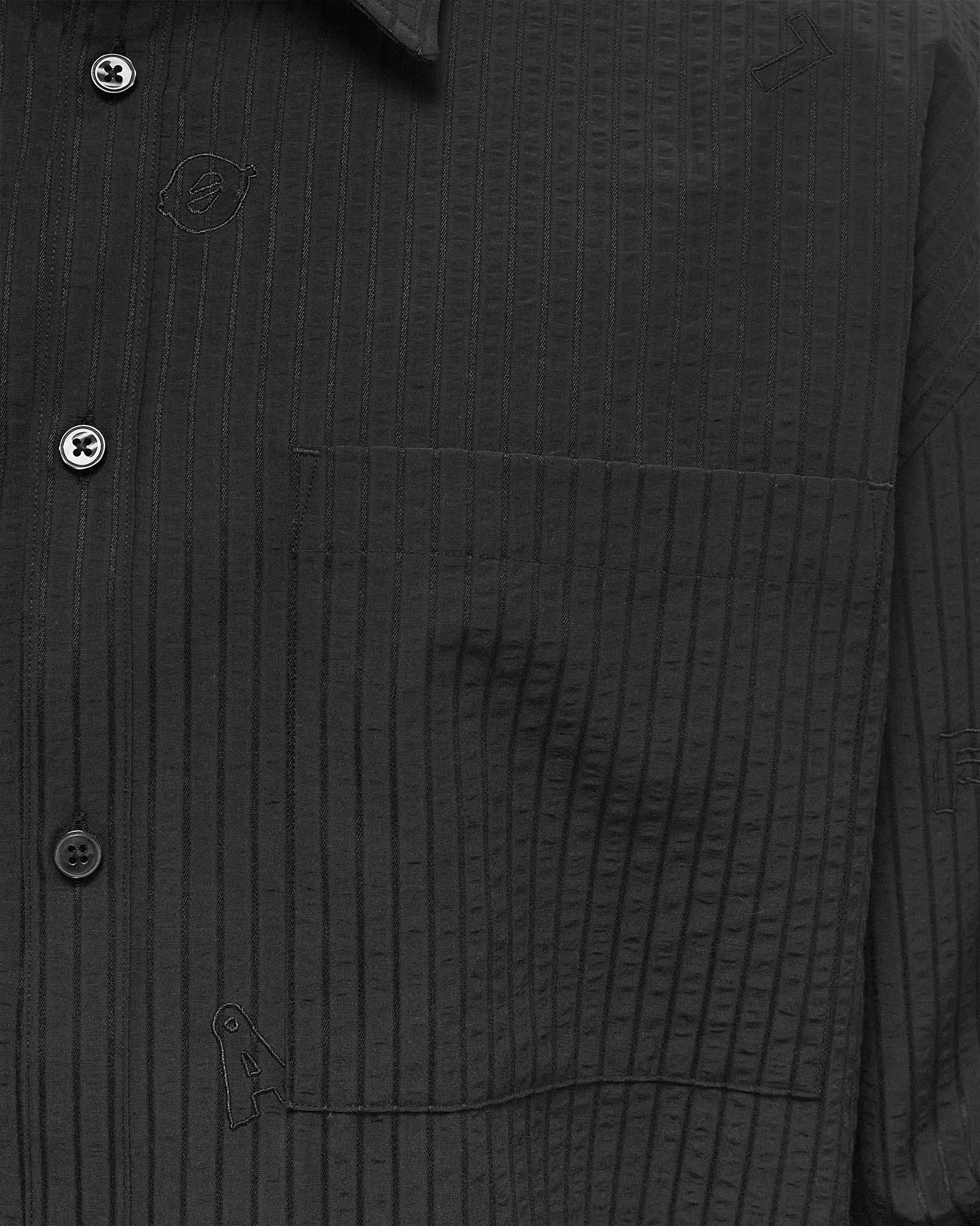 EMBRO LOGO STRIPE SHIRT LS