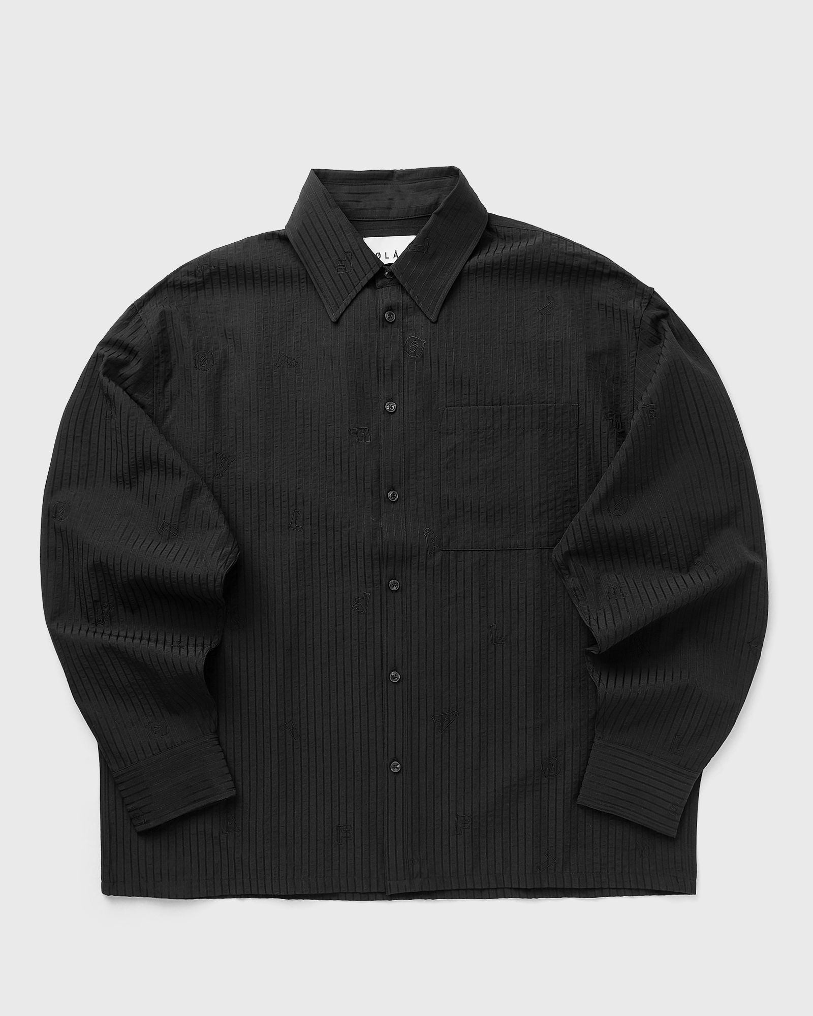 EMBRO LOGO STRIPE SHIRT LS