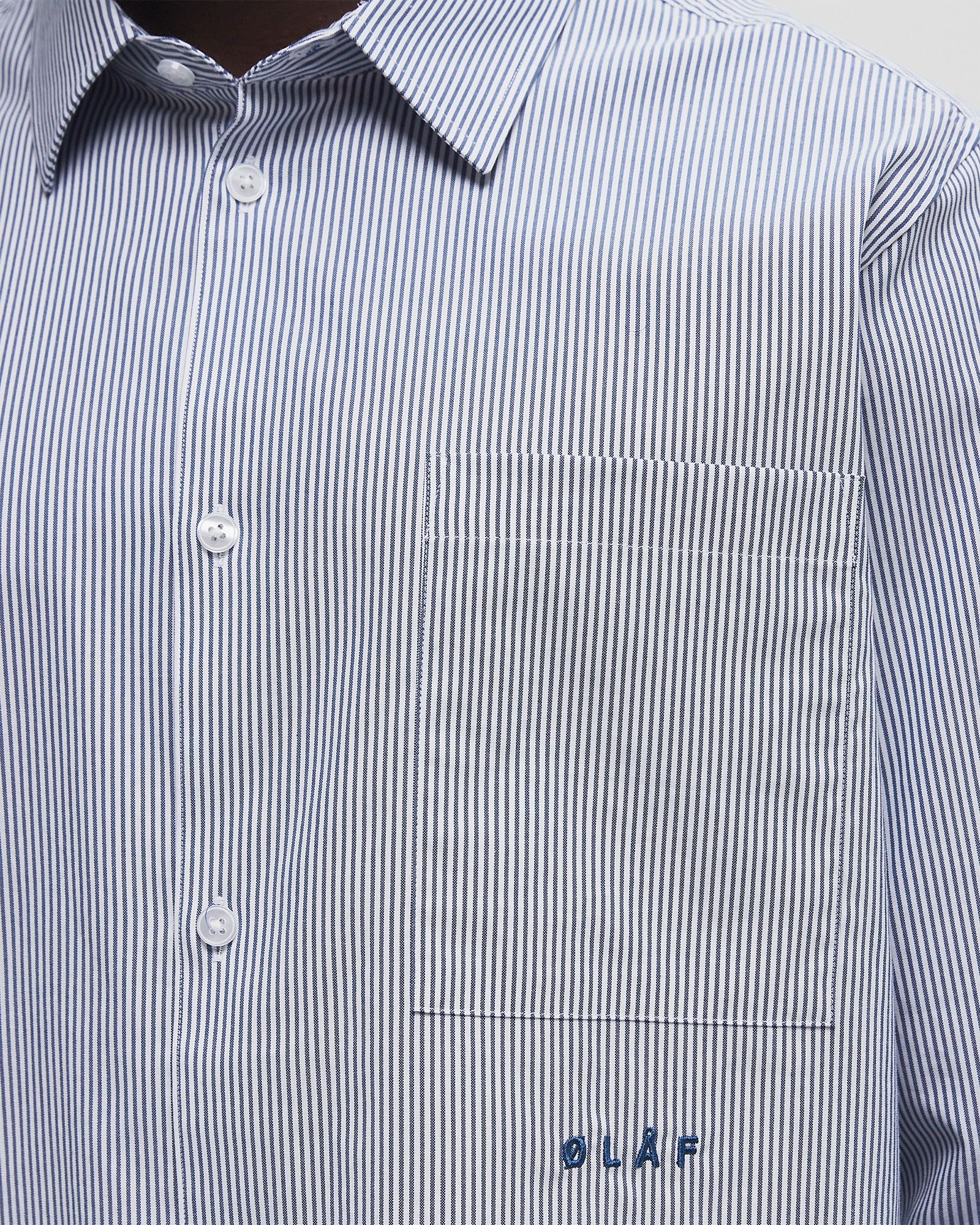 OXFORD STRIPE SHIRT LS