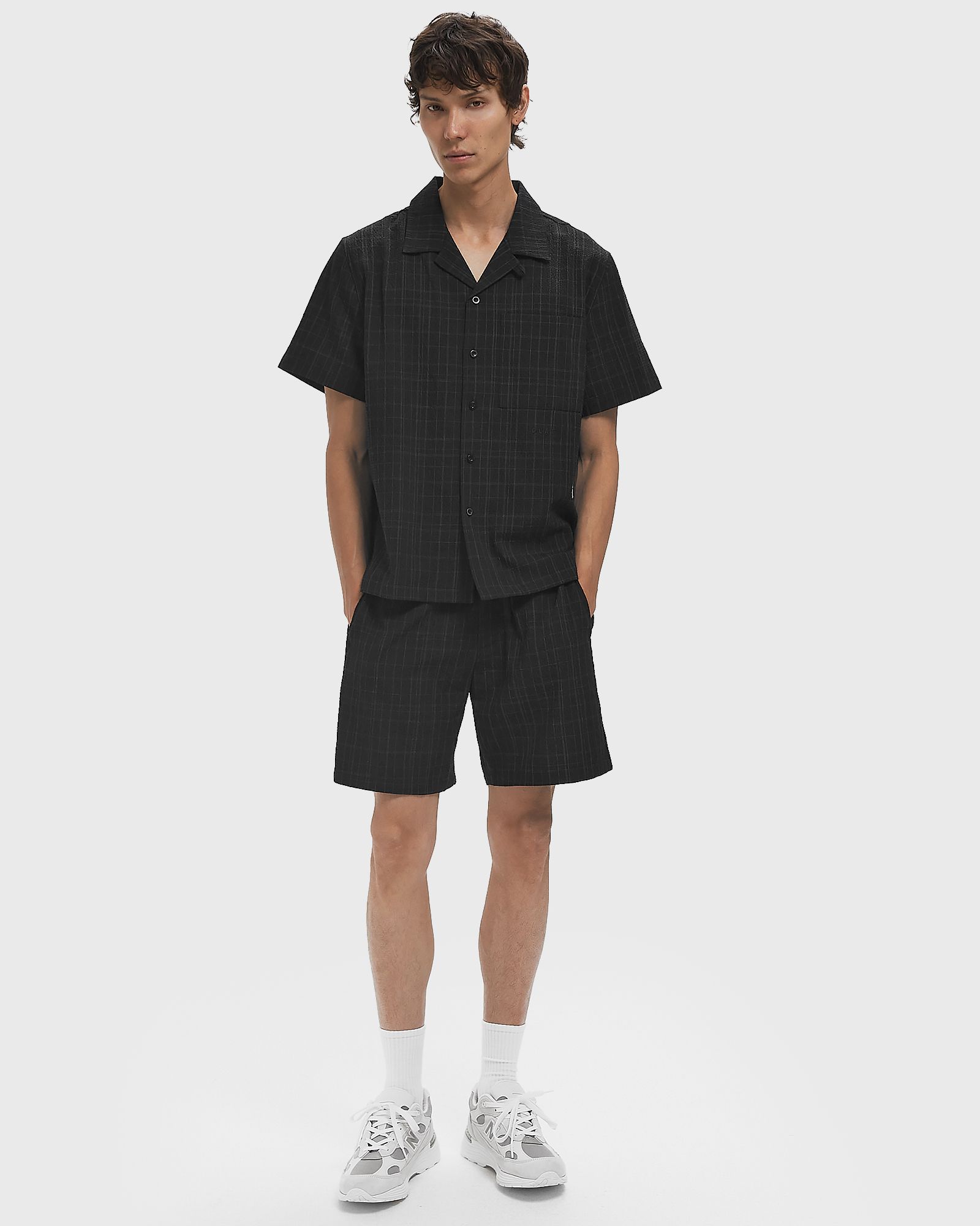 FINE CHECK SHORTS