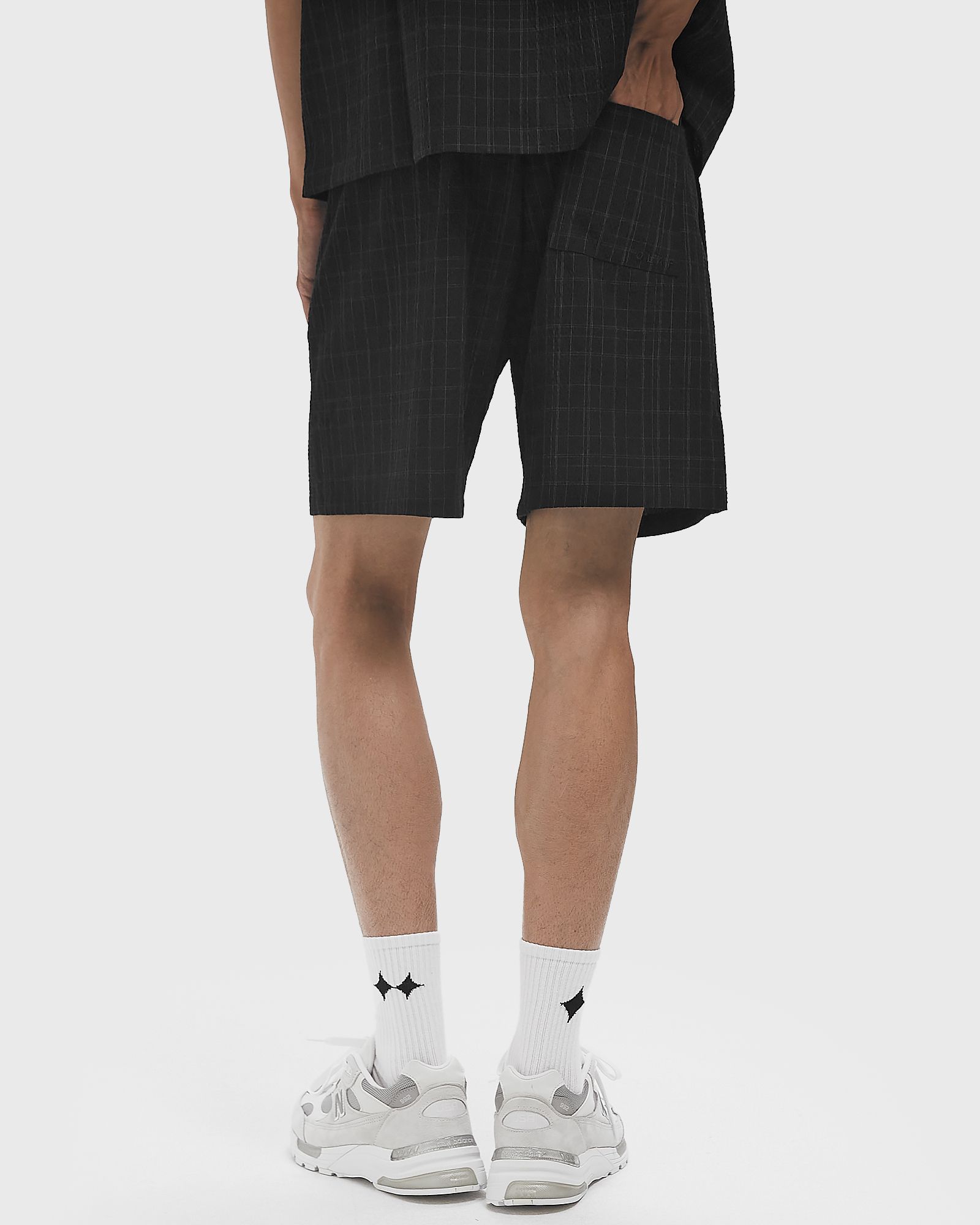FINE CHECK SHORTS
