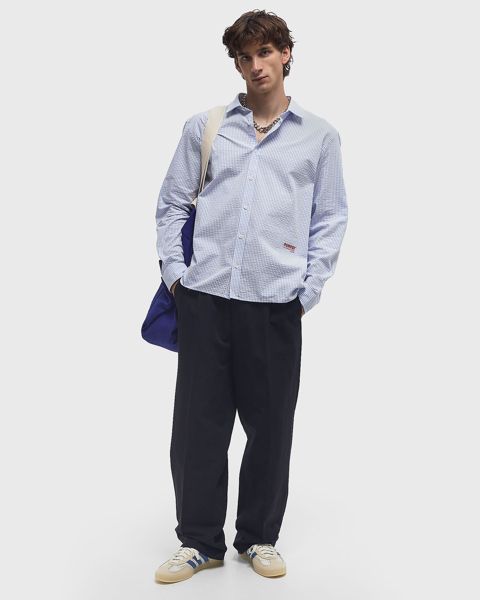 COTTON LINEN TROUSERS