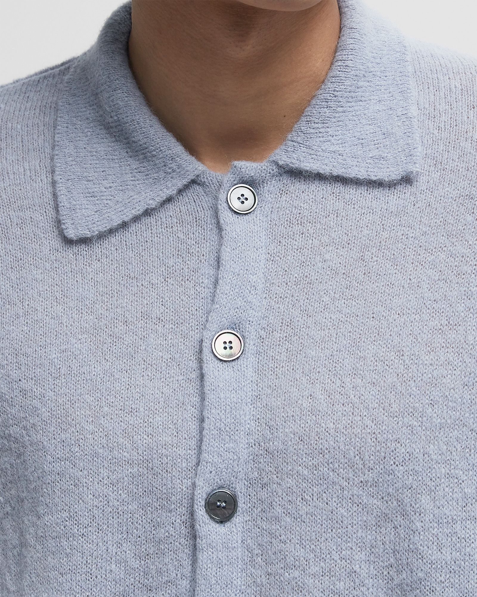 【OUR LEGACY】EVENING POLO / Blue 44 Our Legacy EVENING POLO Blue | BSTN Store