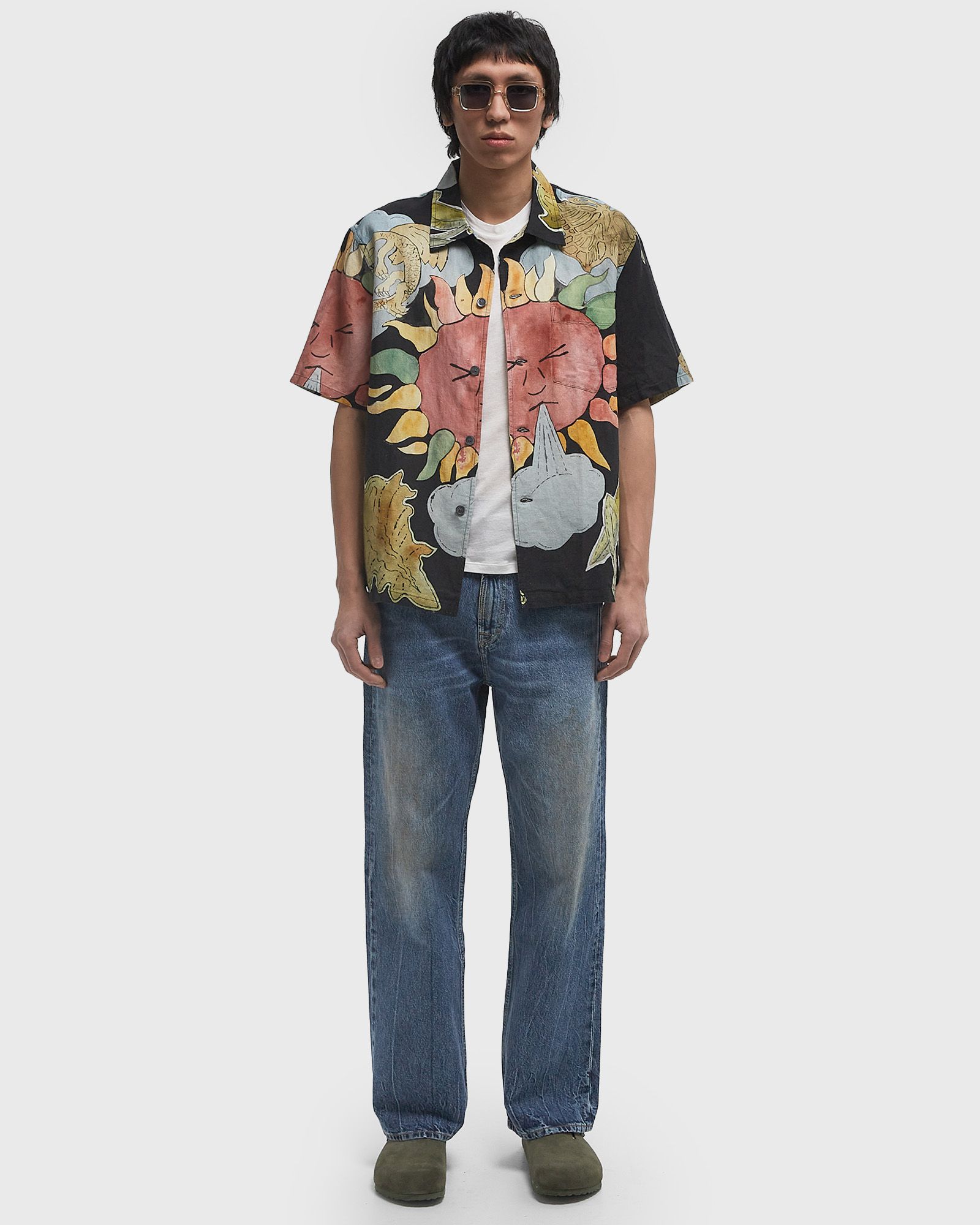 BOX SHIRT SHORTSLEEVE