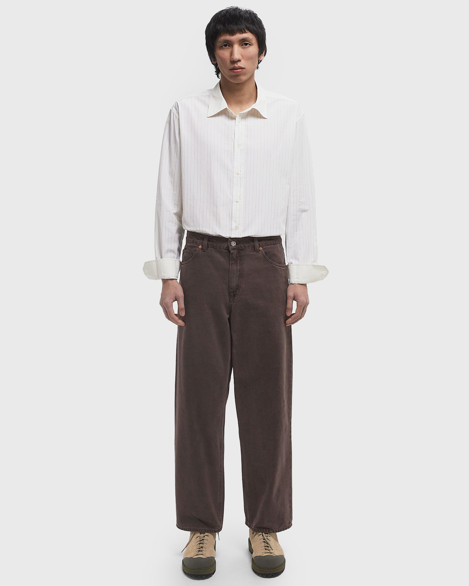 【OUR LEGACY】 VAST CUT  BROWN Brown Vast Cut Jeans by OUR LEGACY on Sale