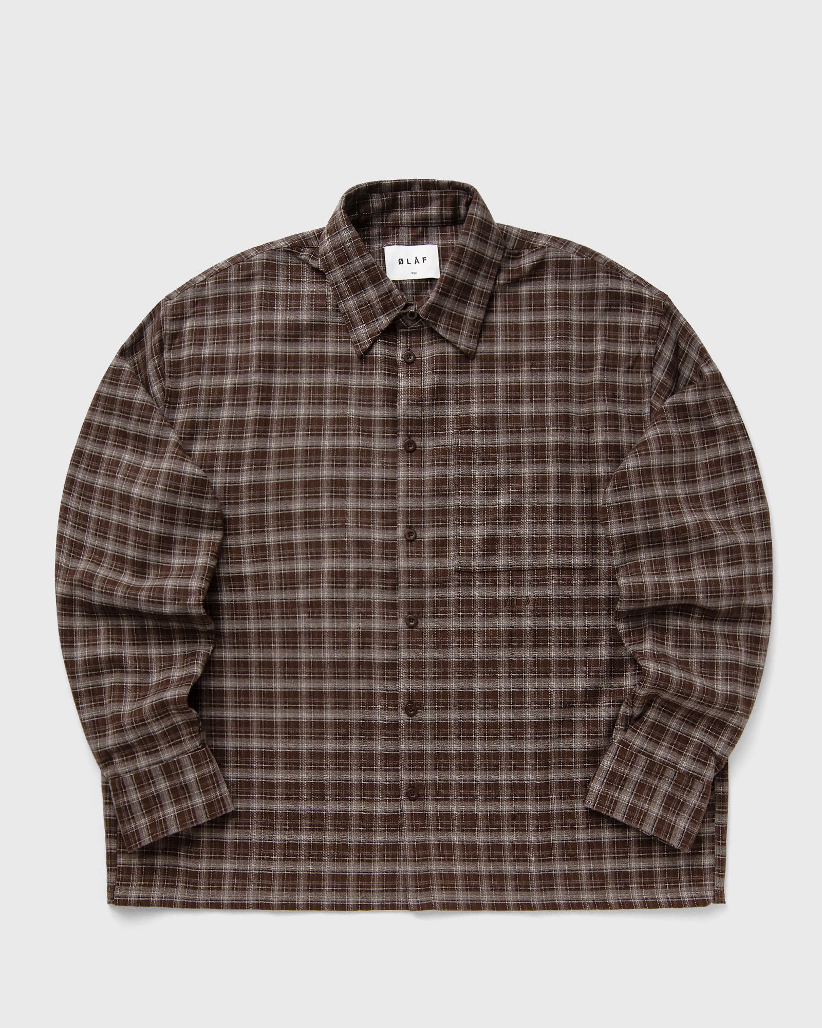 PLAID BOXY SHIRT