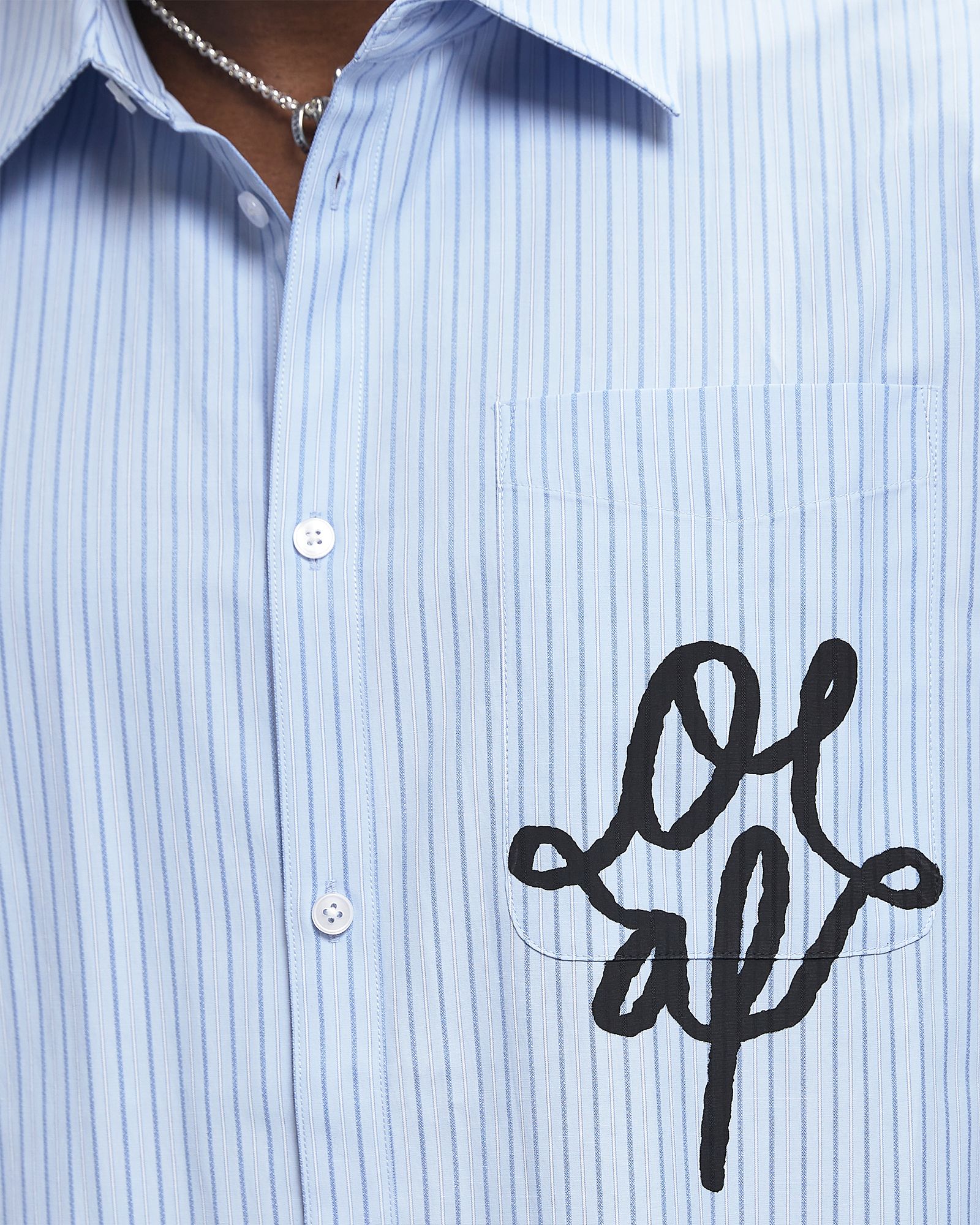 STRIPED RELAXED SHIRT