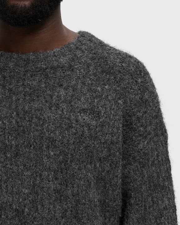 HAIRY KNITTED CREWNECK