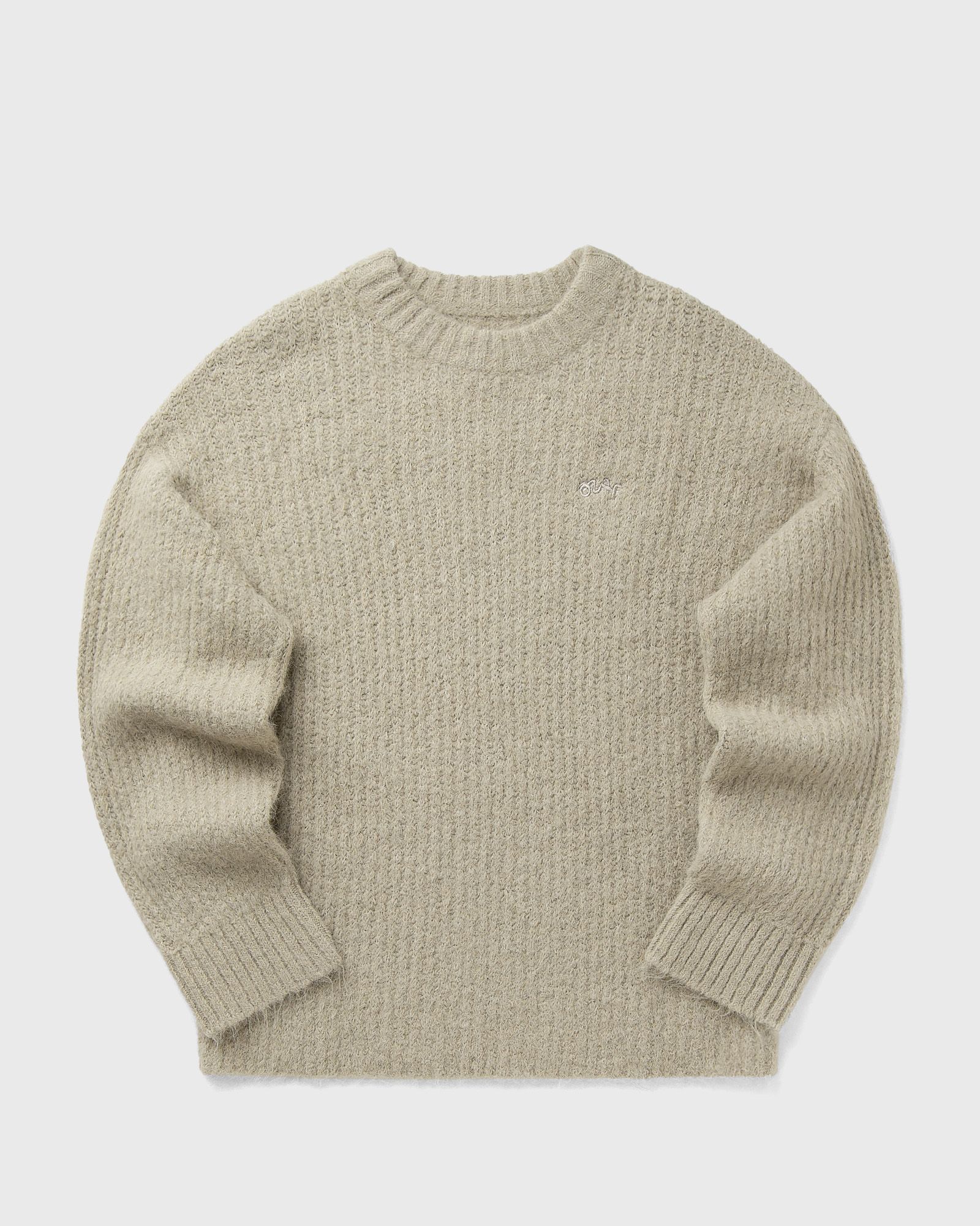 HAIRY KNITTED CREWNECK