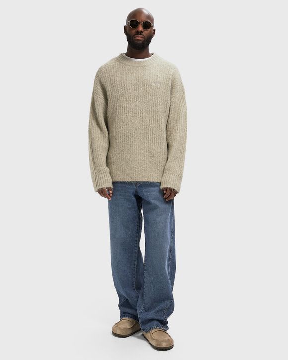 Thumbnail - HAIRY KNITTED CREWNECK