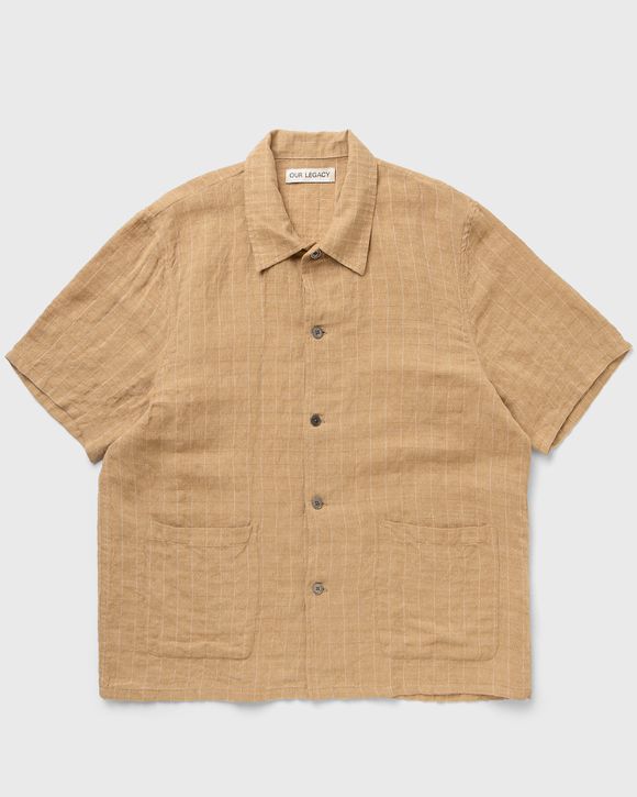 Our Legacy ELDER SHIRT SHORTSLEEVE Brown | BSTN Store