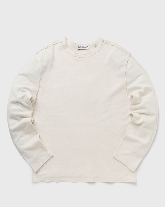 Our Legacy INVERTED SWEATSHIRT Beige - NATURELLE HEMP LOOPBACK