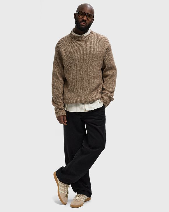Thumbnail - ESSENTIAL MELANGE KNITTED CREWNECK