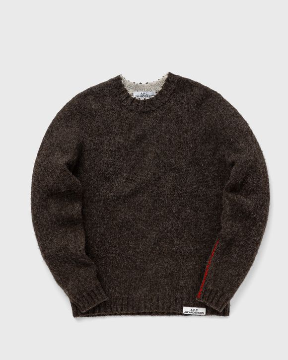 A.P.C. x JW Anderson PULL ANGE Brown - MARRON FONCE