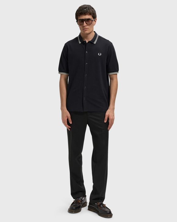 BUTTON THROUGH POLO SHIRT