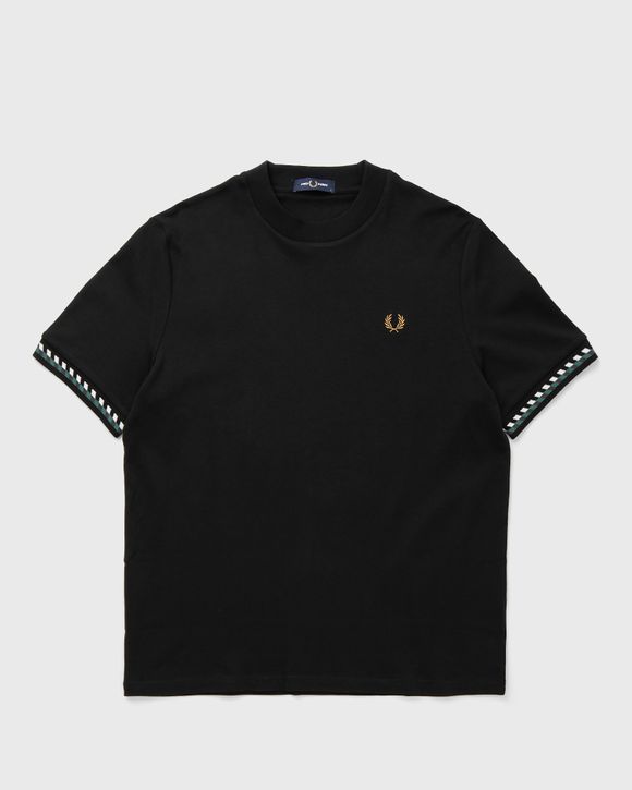 JACQUARD CUFF T-SHIRT