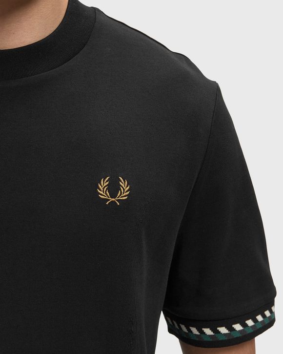 JACQUARD CUFF T-SHIRT