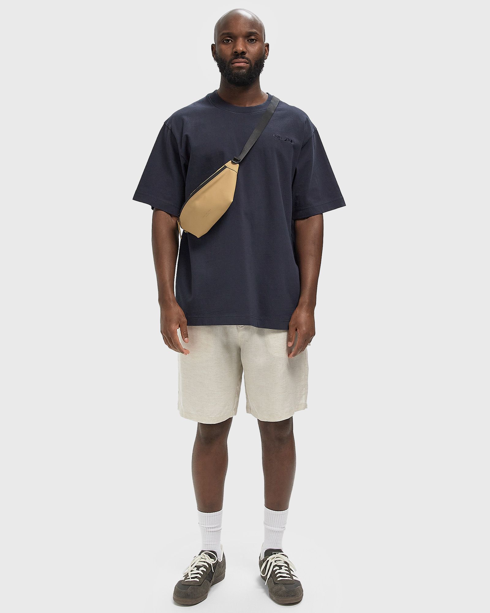 RIPSTOP APPLIQUE RELAXED TEE