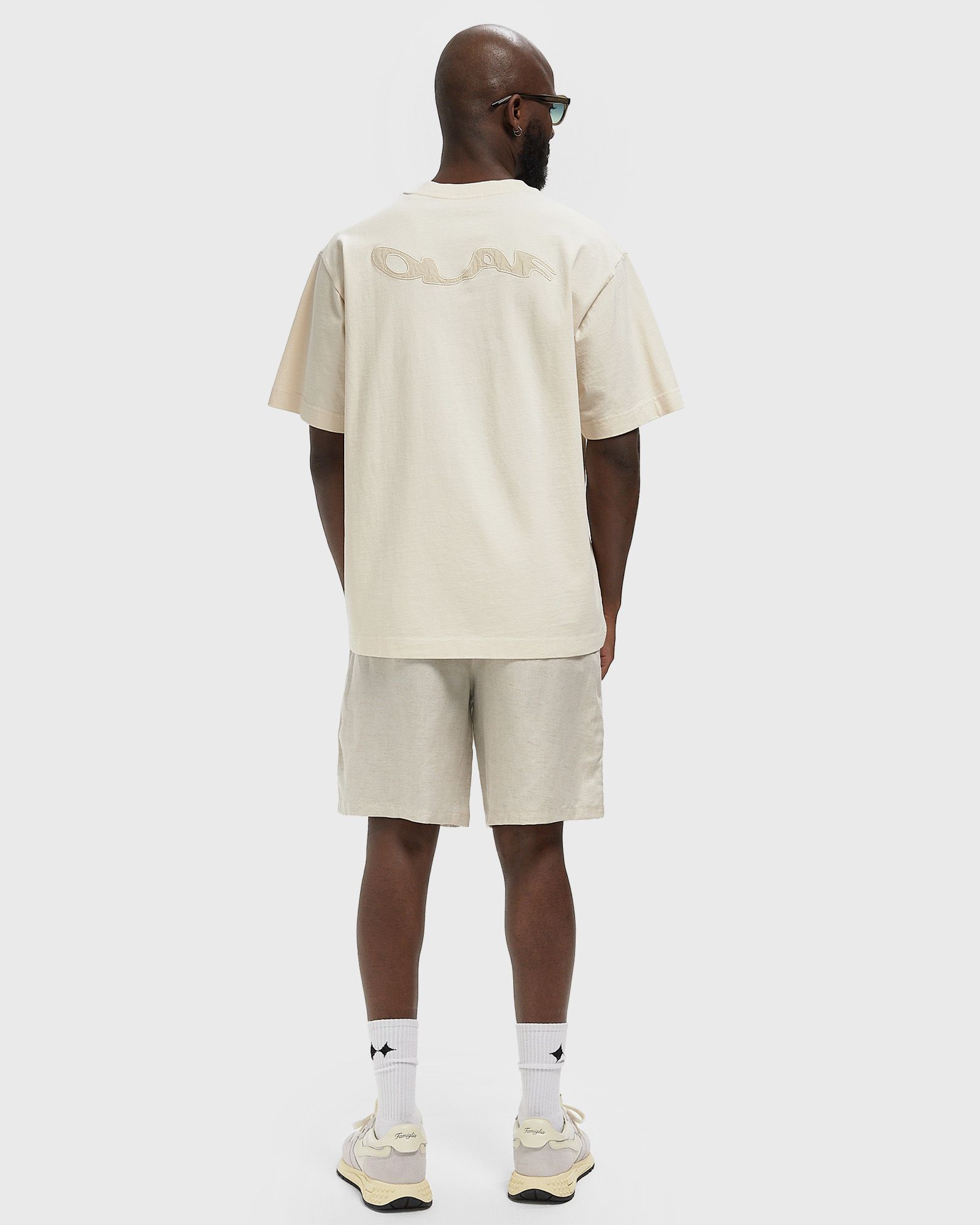 RIPSTOP APPLIQUE RELAXED TEE