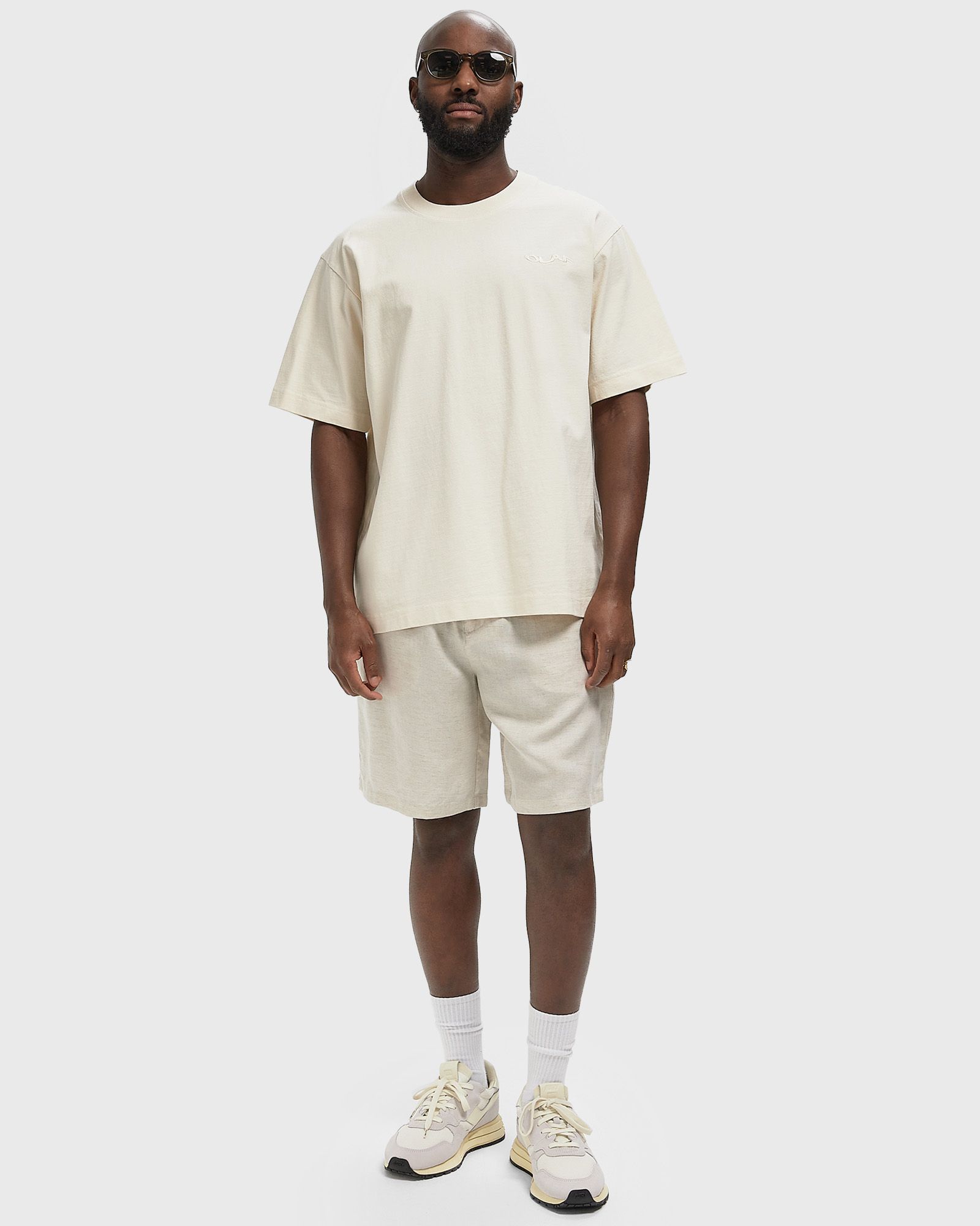 RIPSTOP APPLIQUE RELAXED TEE