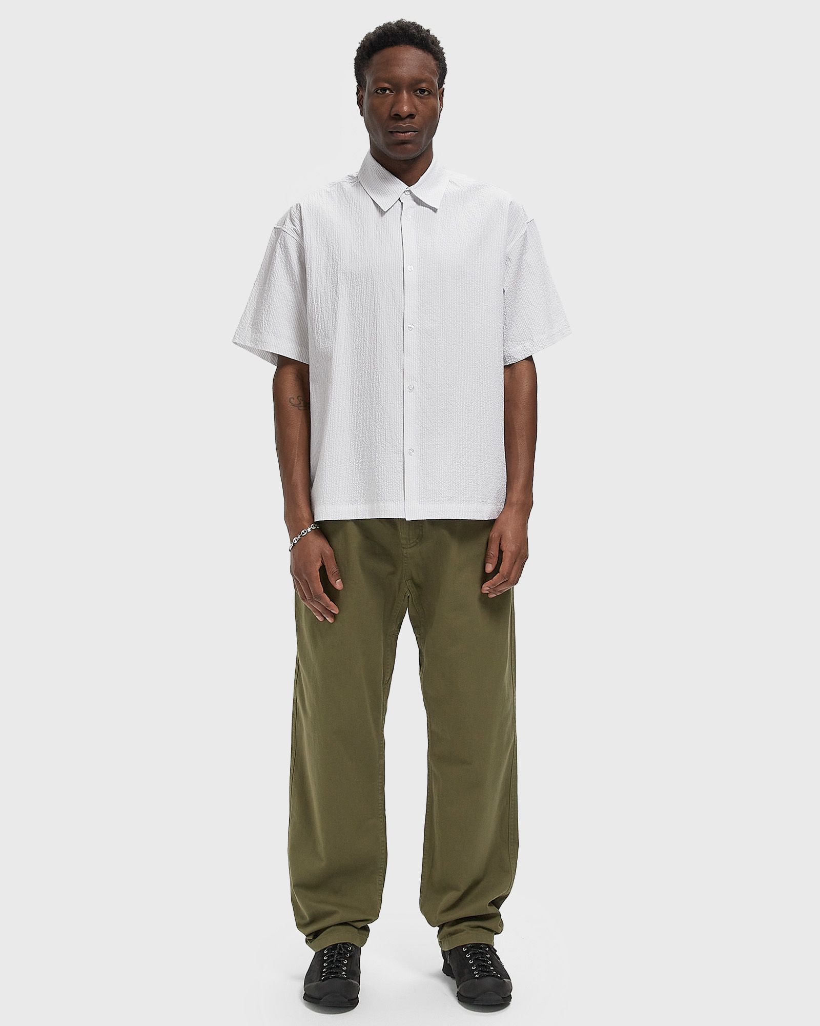 STRIPE BOXY SS SHIRT