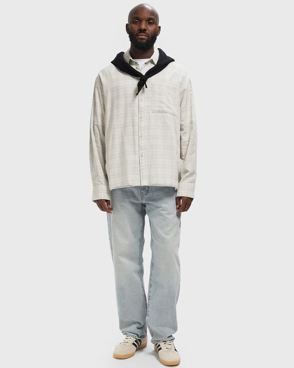 Thumbnail - DOUBLE FACED CHECKED BOXY SHIRT