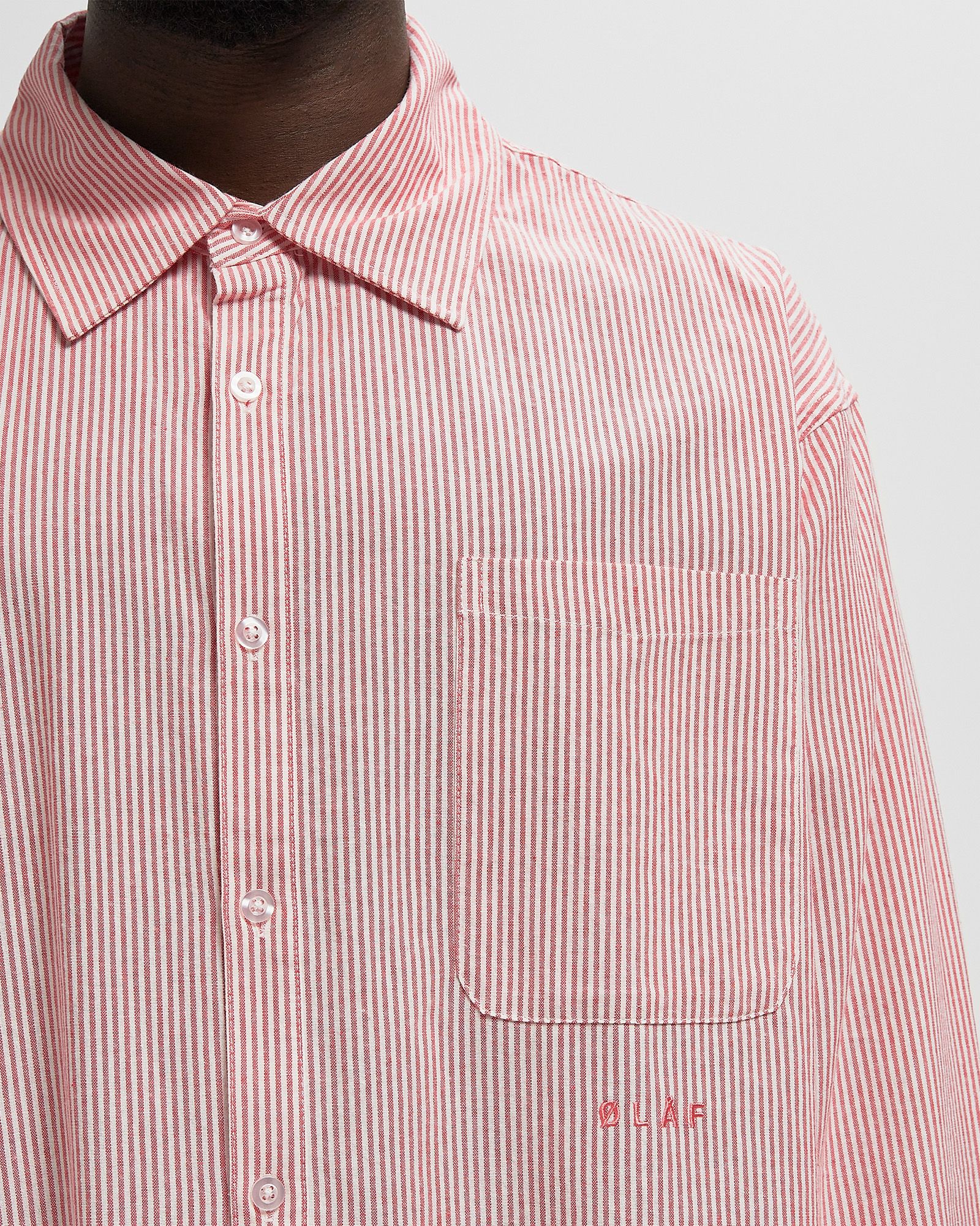 OVERSIZED STRIPE OXFORD SHIRT