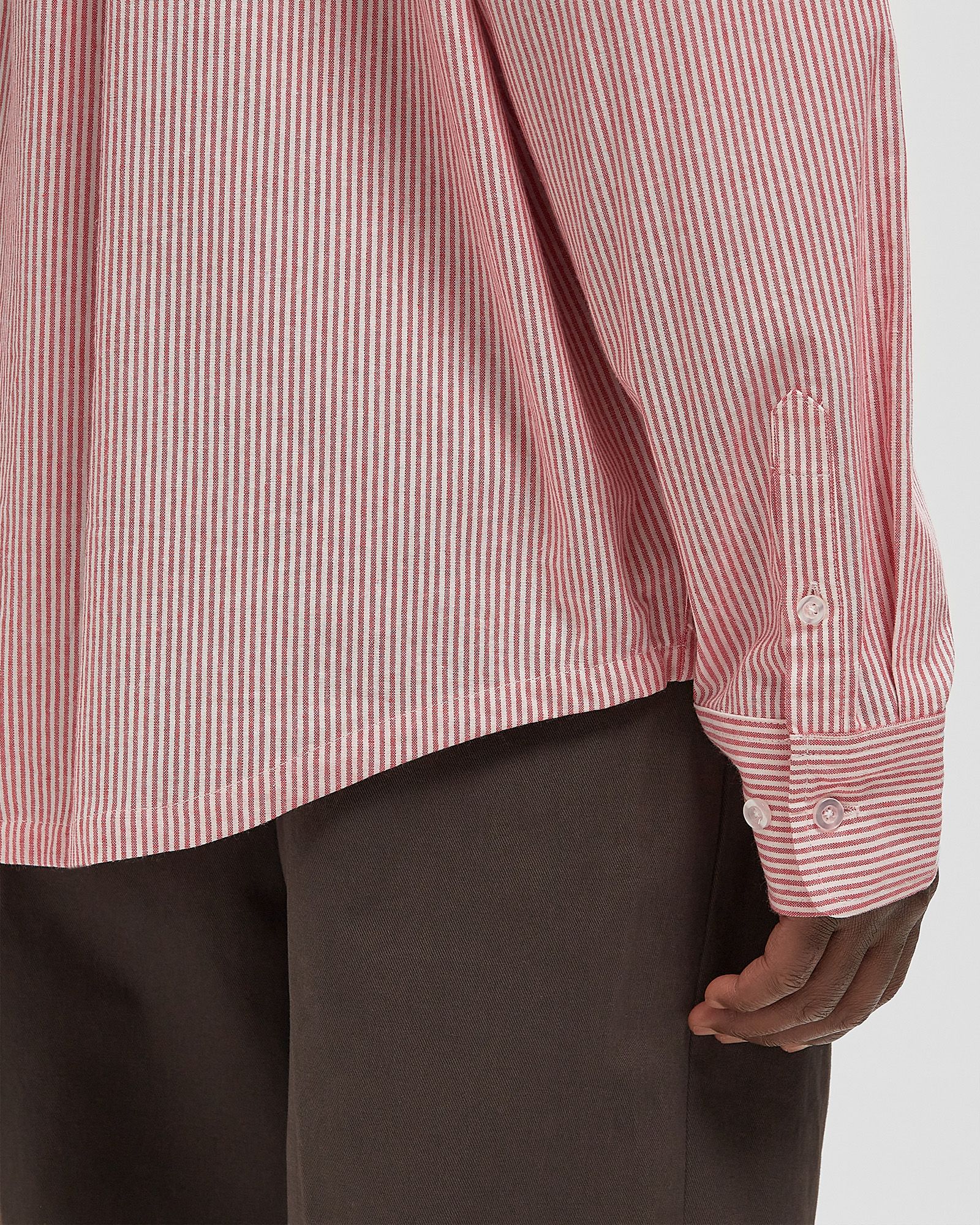OVERSIZED STRIPE OXFORD SHIRT
