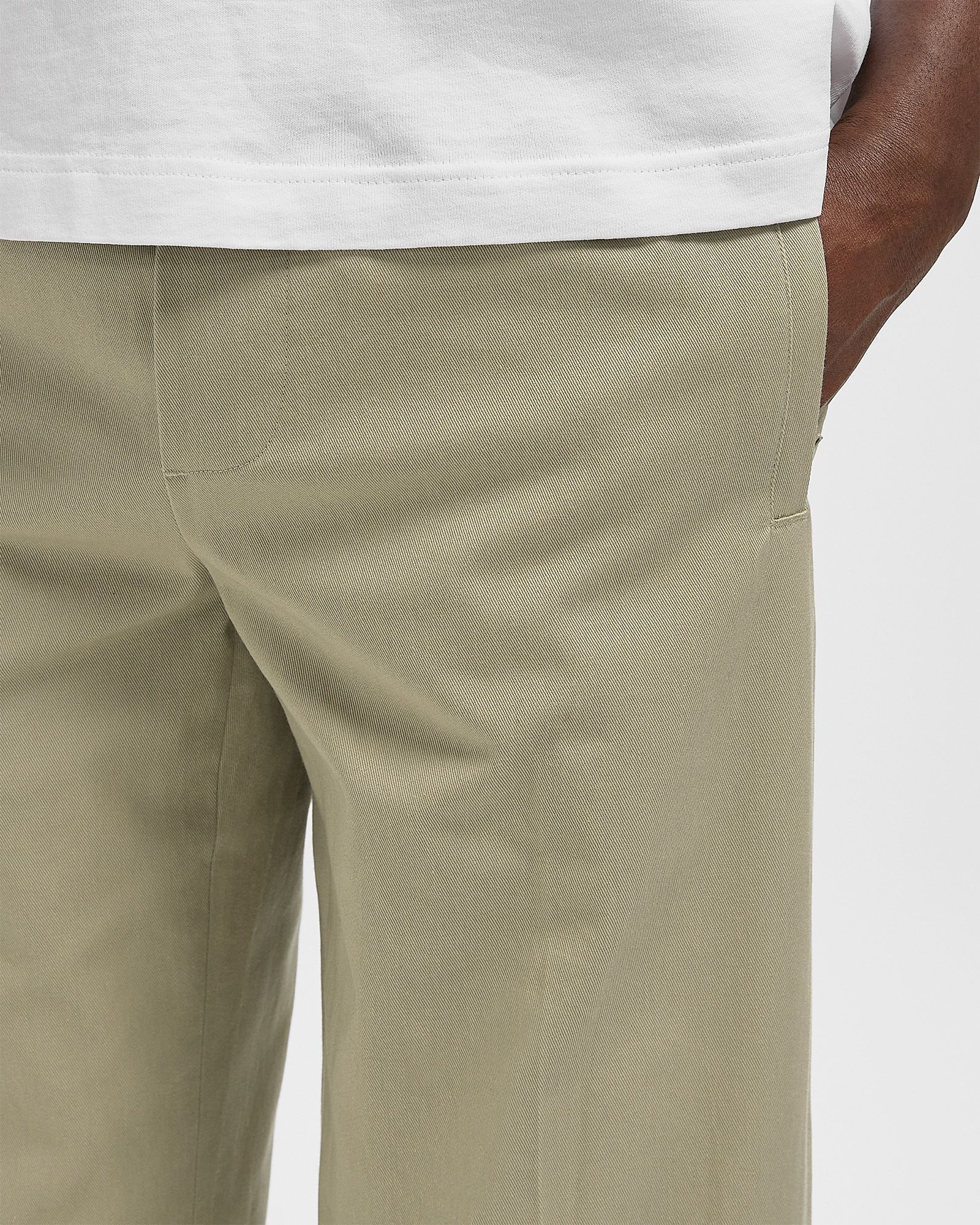 SLIM ELASTICATED PANT